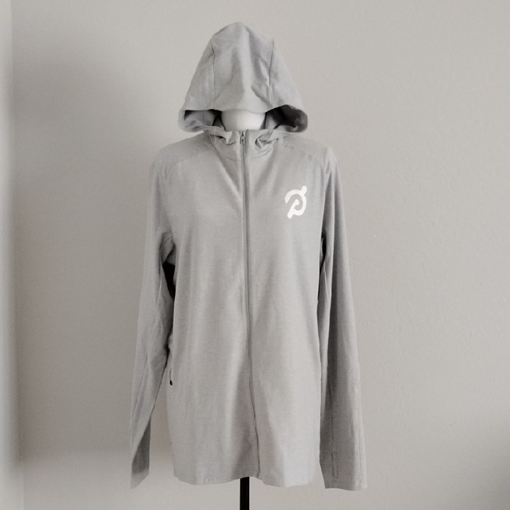 Peloton xLululemon Light Gray Athletic Jacket